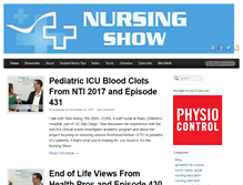 Tablet Screenshot of nursingshow.com